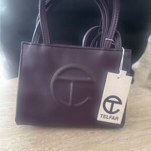 Telfar Dark Purple Mini Bag